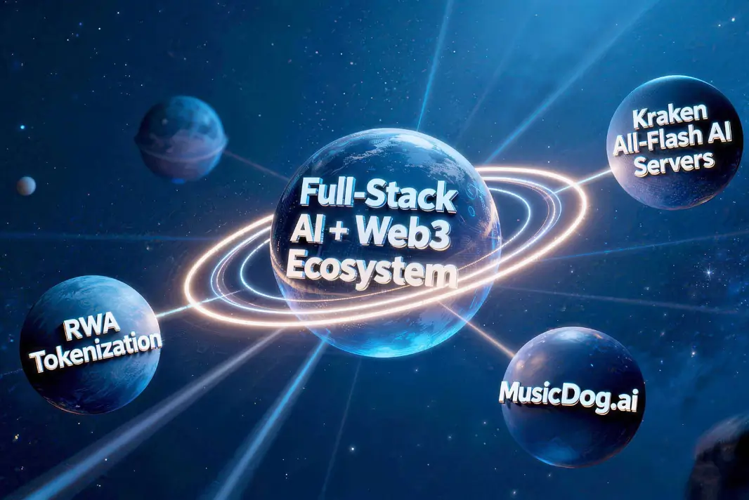 AGMH Announces Strategic Trifecta: RWA Tokenization, Mass Production of Kraken All-Flash AI Servers, and MusicDog.ai Partnership to Build Full-Stack AI + Web3 Ecosystem